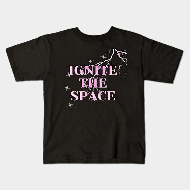 aesthetic and space lovers Kids T-Shirt by TeeProDesigns